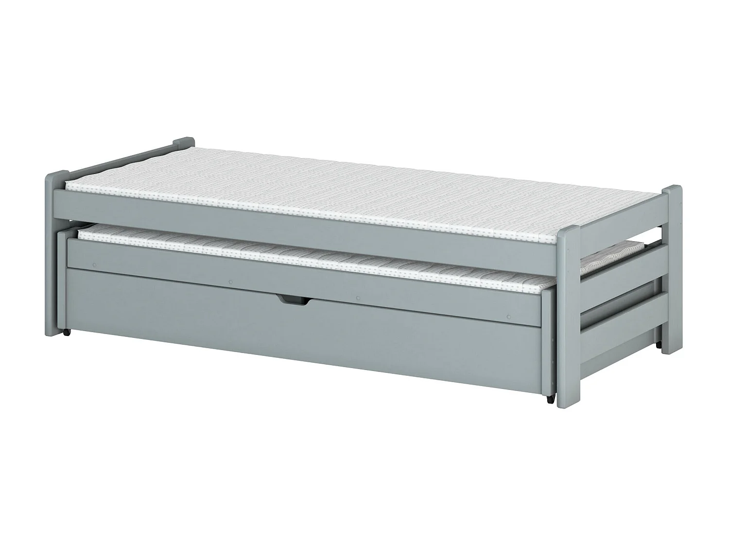 Lit enfant ANIS KSB004 90x190 cm Gris