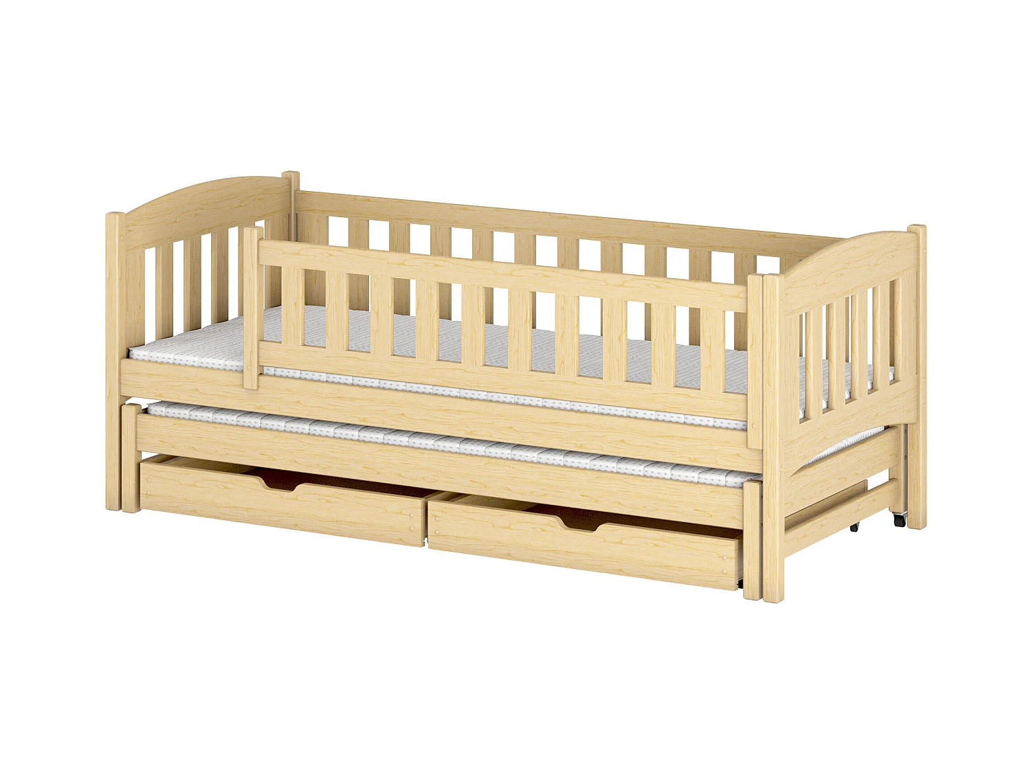 Lit enfant AMELKA KSB003 80x200 cm Beige
