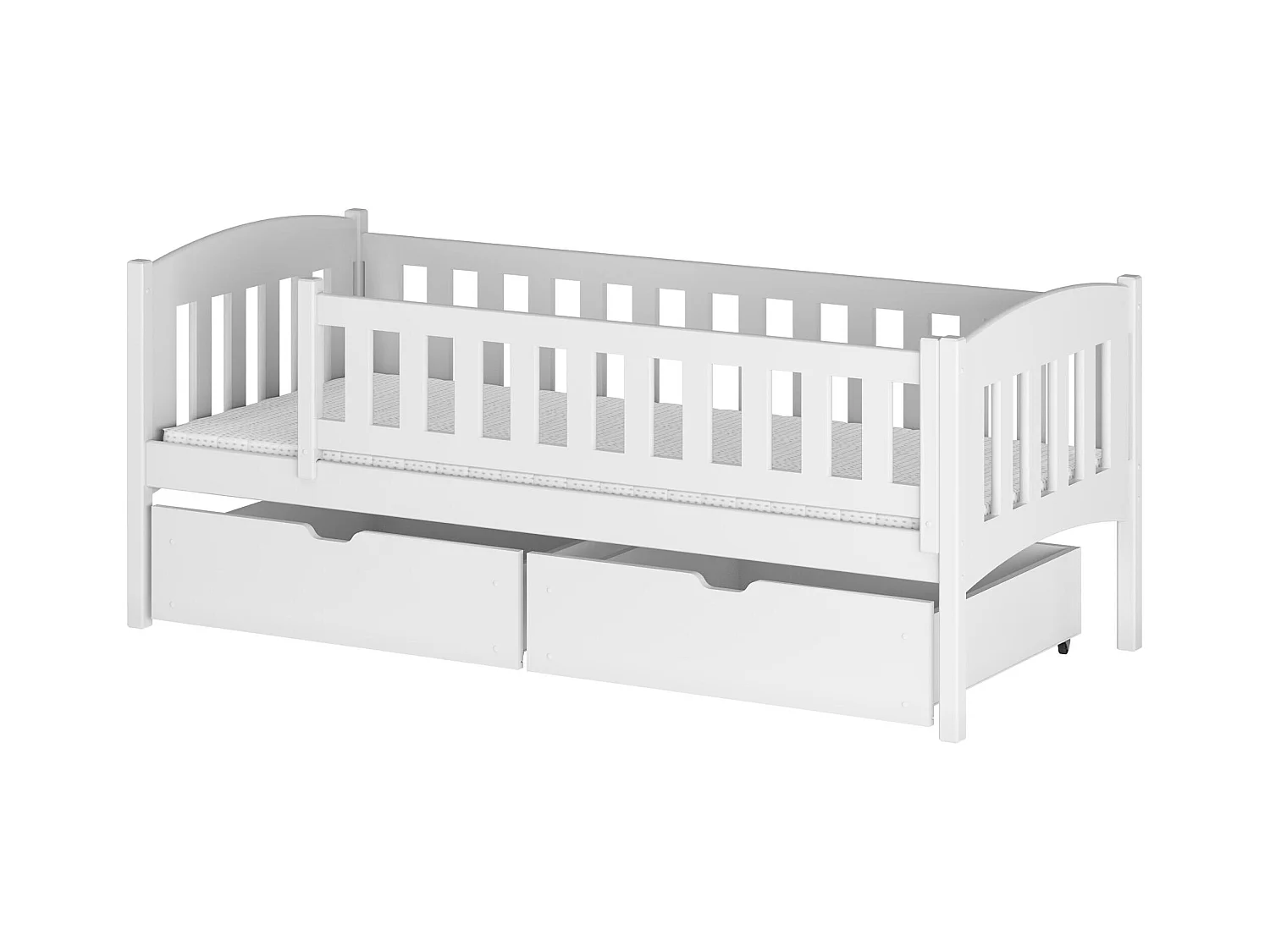 Lit enfant GUCIO KSB002 80x180 cm Blanc