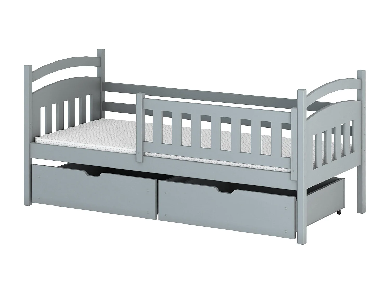 Lit enfant TERRY KSB004 90x190 cm Gris