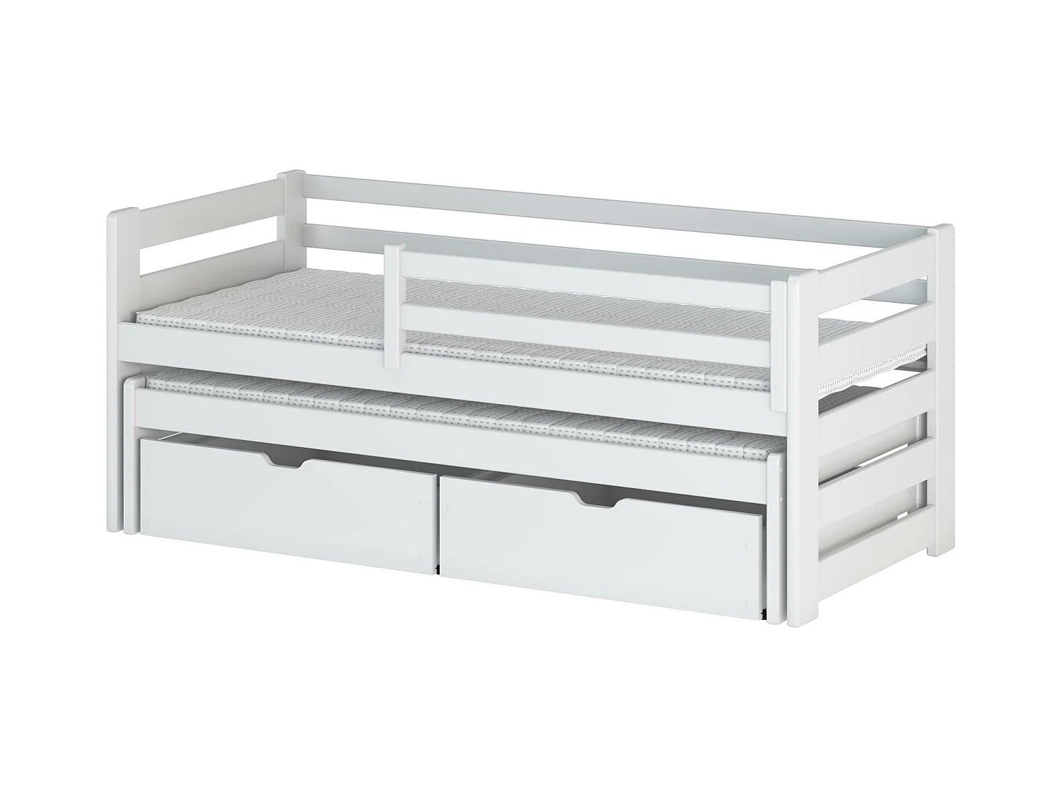 Lit enfant SENSO KSB014 80x190 cm Blanc