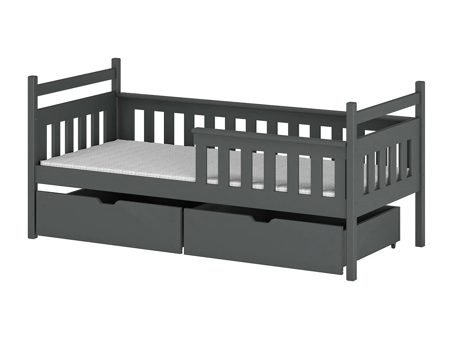 Lit enfant EMMA KSB004 90x190 cm Graphite