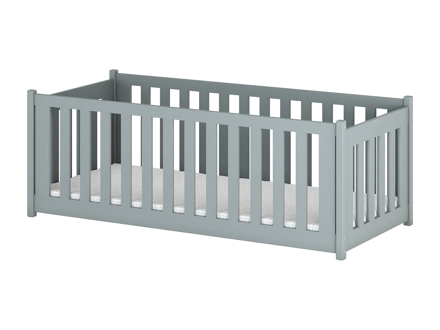 Bed CONCEPT KSB005 90x200 cm Grijs