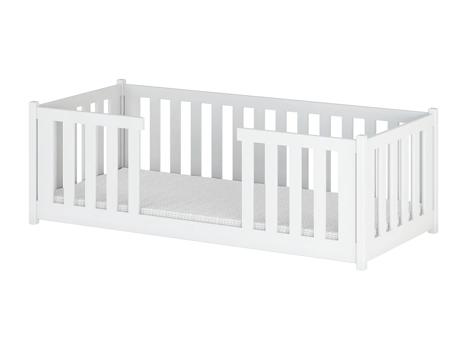 Lit enfant FERO KSB014 80x190 cm Blanc