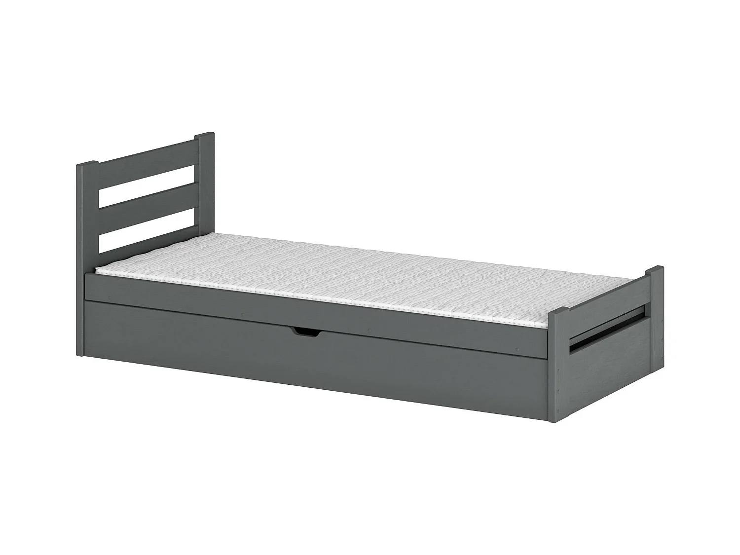 Bed NELA KSB005 90x200 cm Grafiet