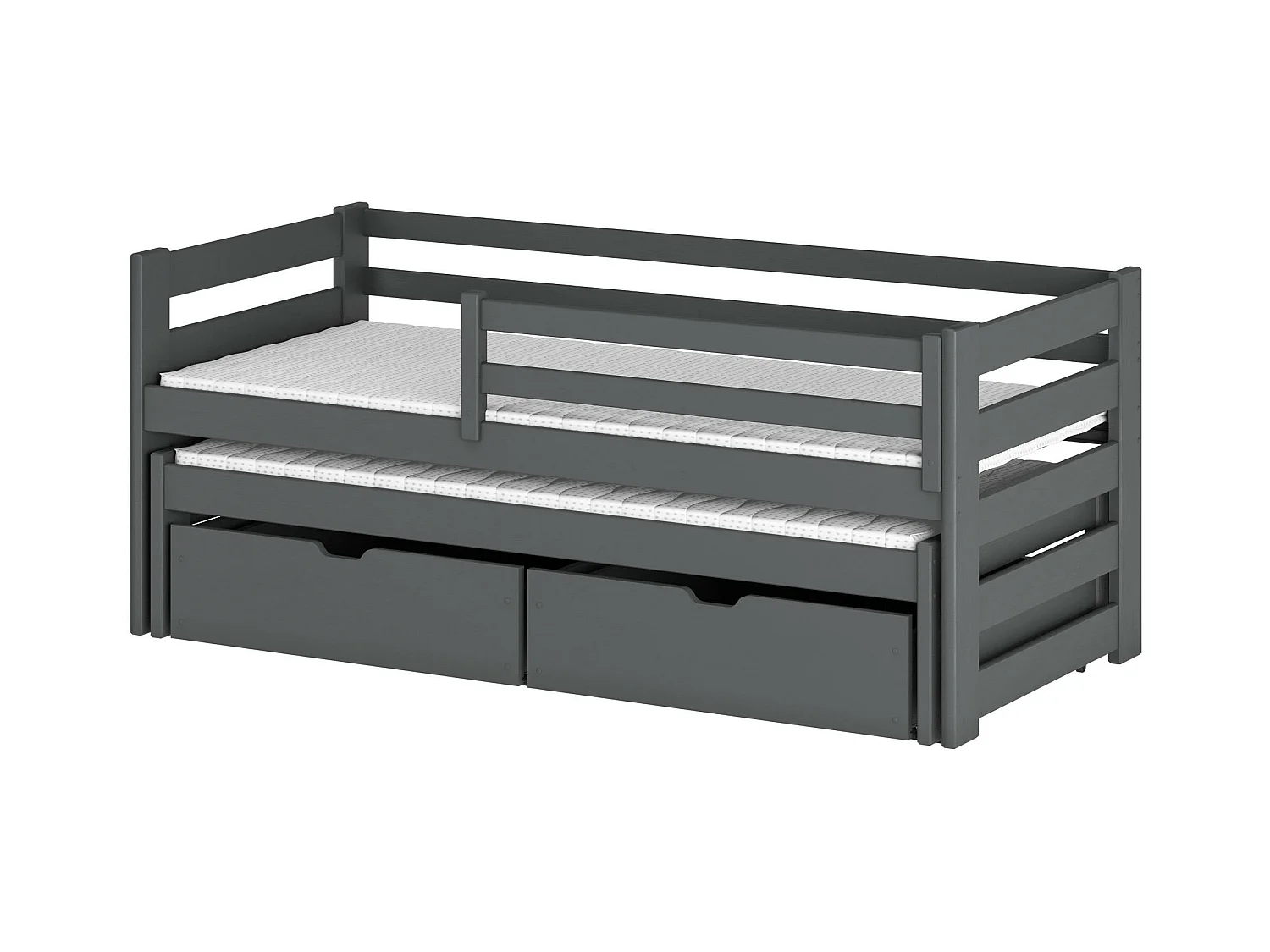 Bed KUBUS KSB002 80x180 cm Grafiet