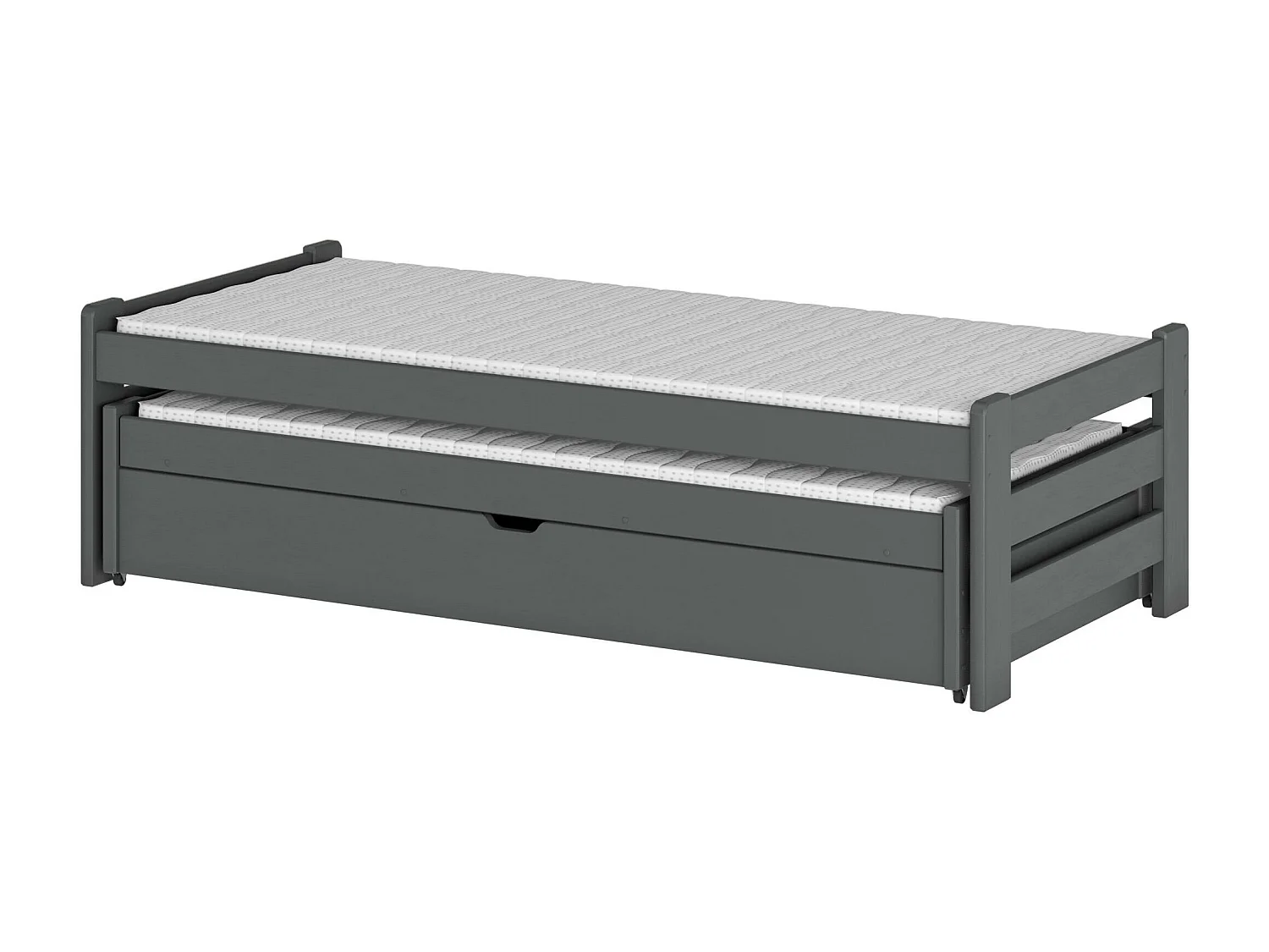 Bed ANIS KSB014 80x190 cm Grafiet