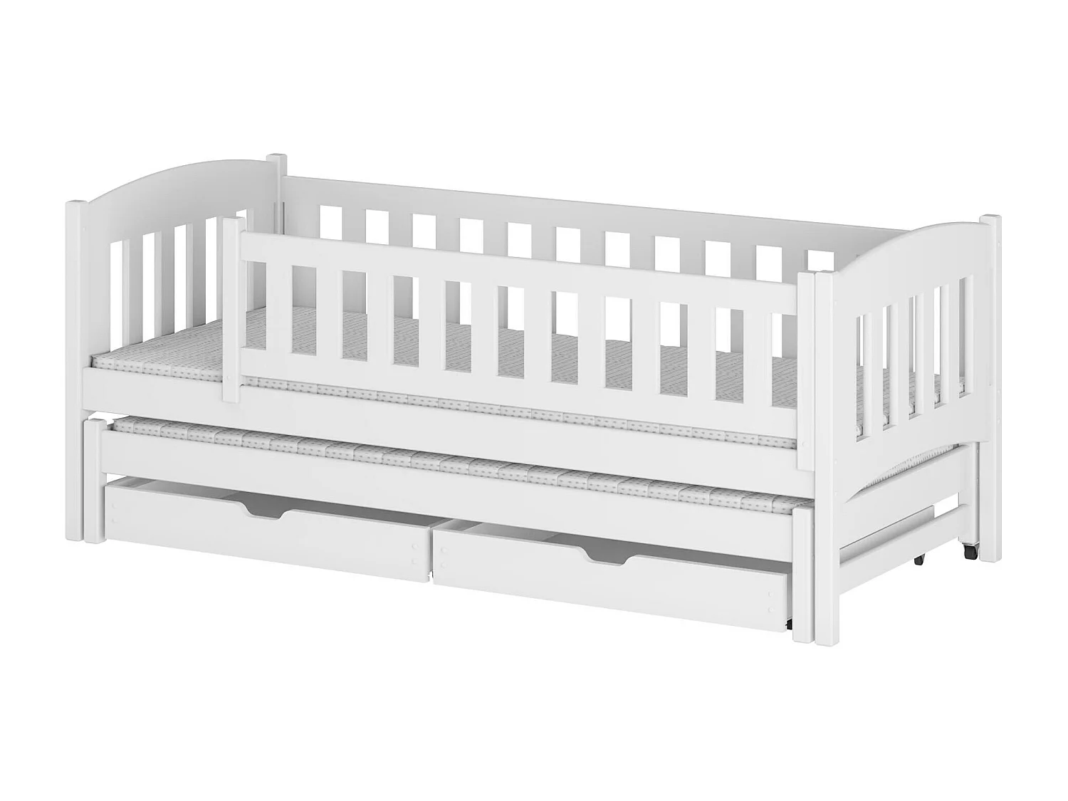 Lit enfant AMELKA KSB004 90x190 cm Gris