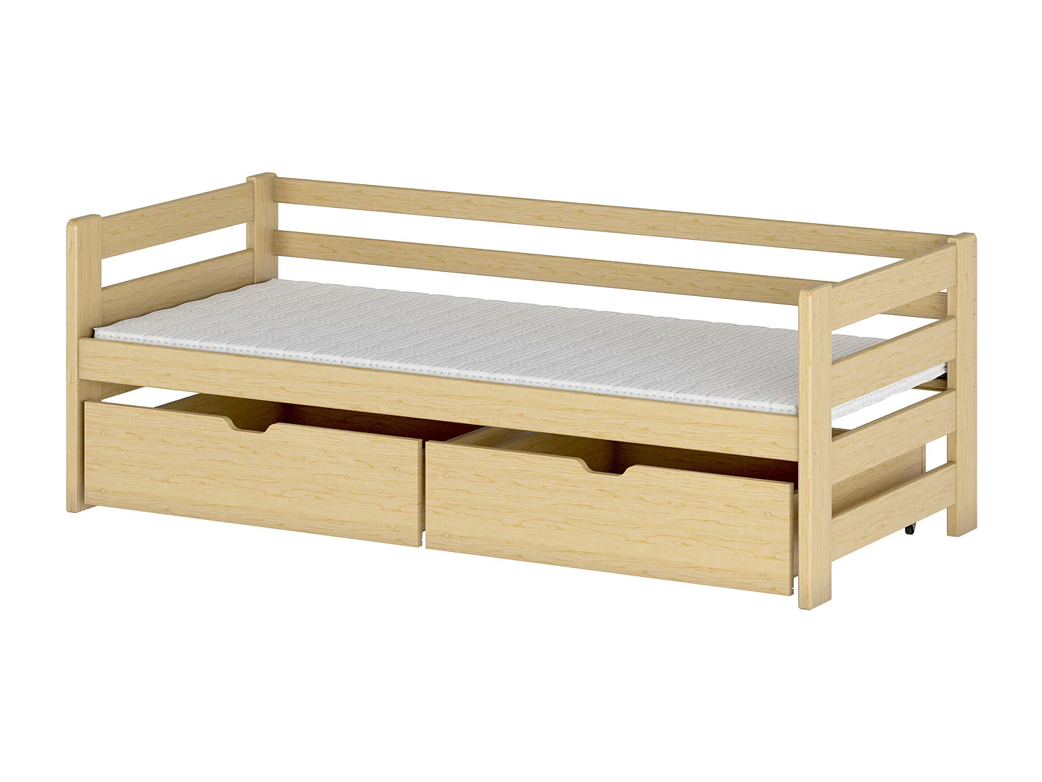 Lit enfant ERGO KSB005 90x200 cm Beige