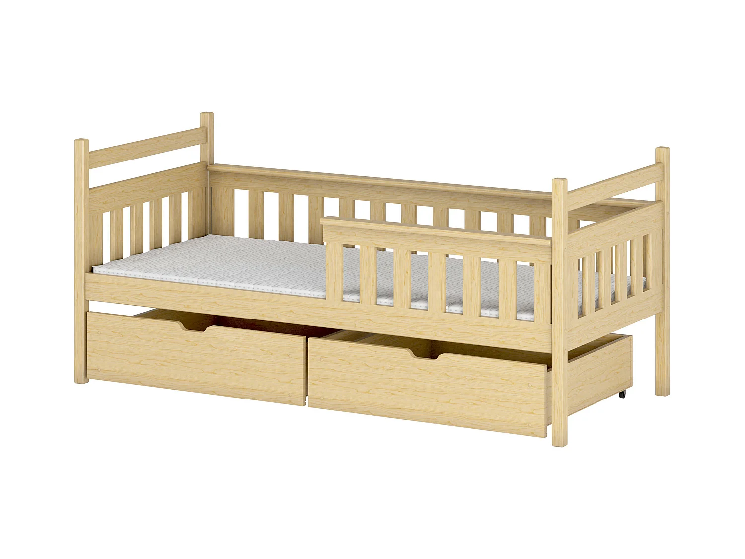 Bed EMMA KSB012 90x180 cm Beige