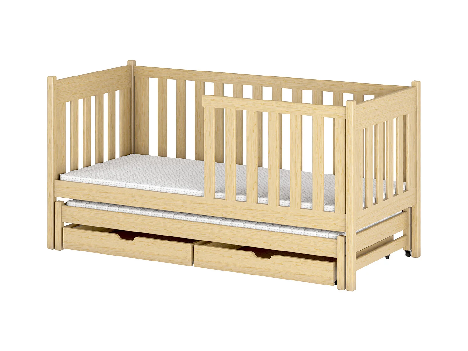 Lit enfant KAJA KSB014 80x190 cm Beige