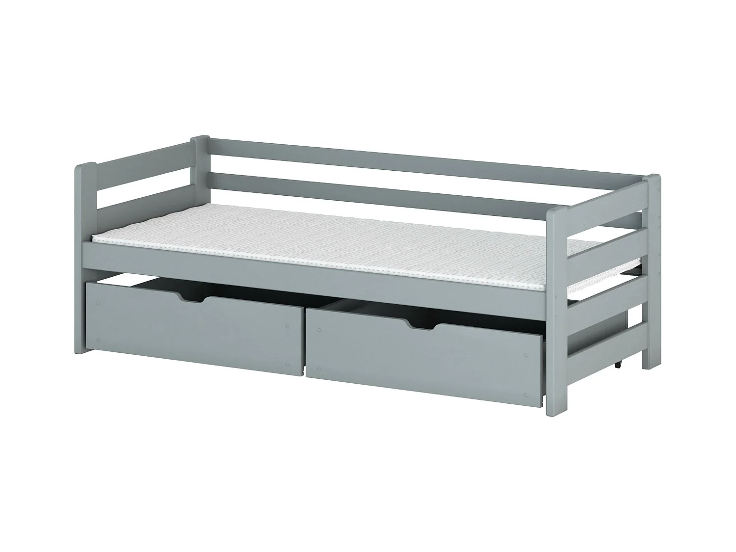 Lit enfant ERGO KSB004 90x190 cm Gris