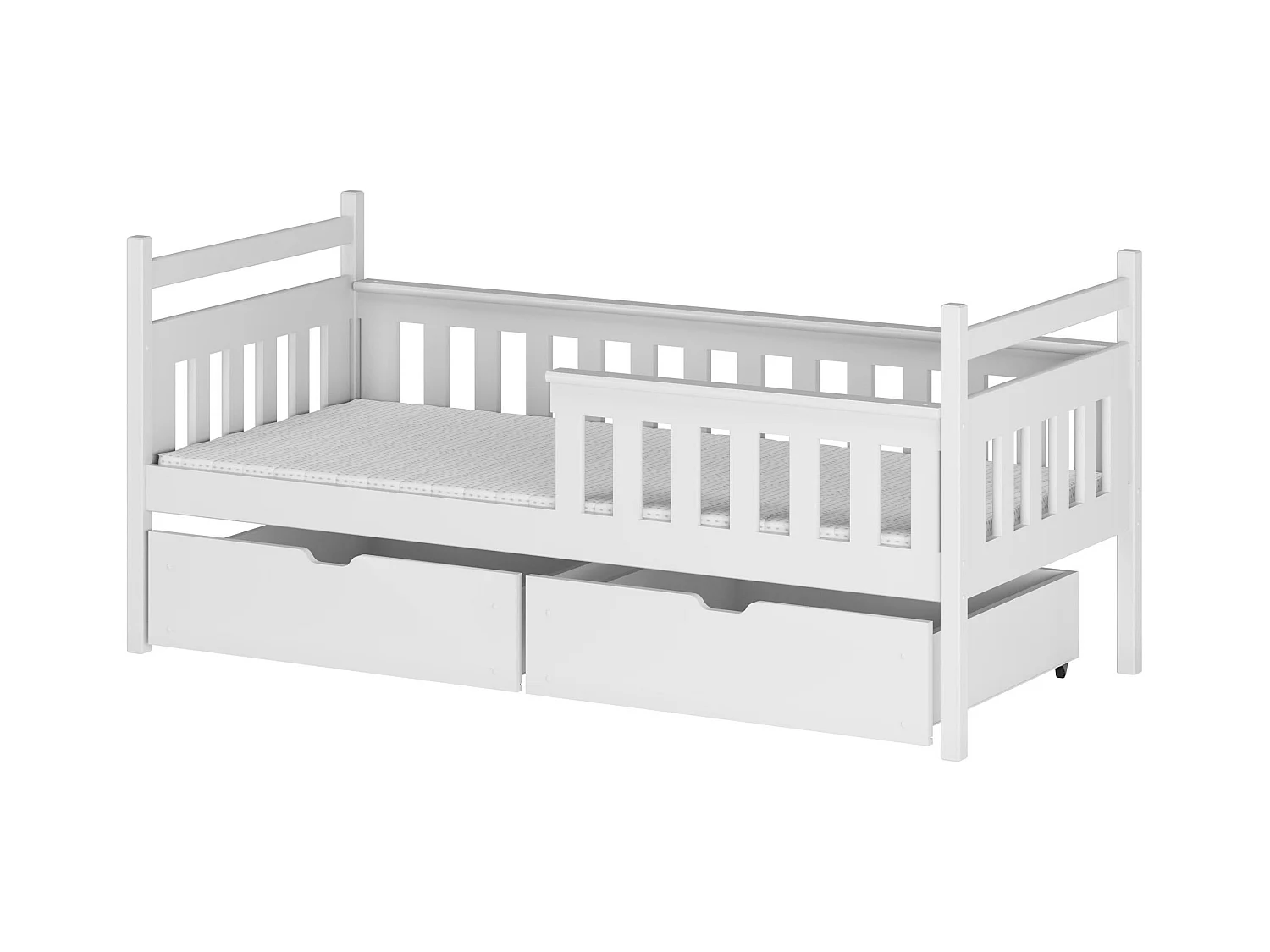 Kinderbett EMMA KSB003 80x200 cm Weiß