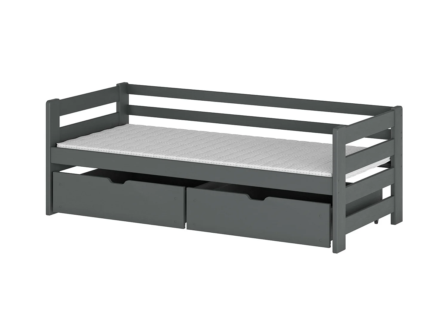 Bed ERGO KSB013 80x170 cm Grafiet