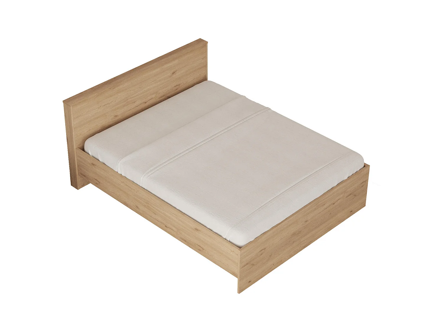 Cadre De Lit LOREL BF010 165x213x91 Naturel
