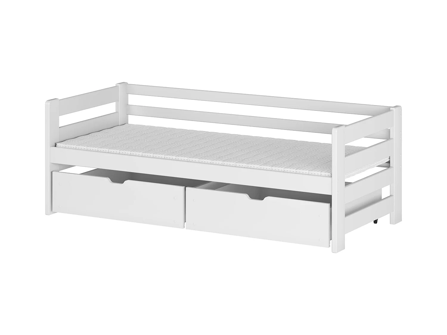 Lit enfant ERGO KSB003 80x200 cm Blanc