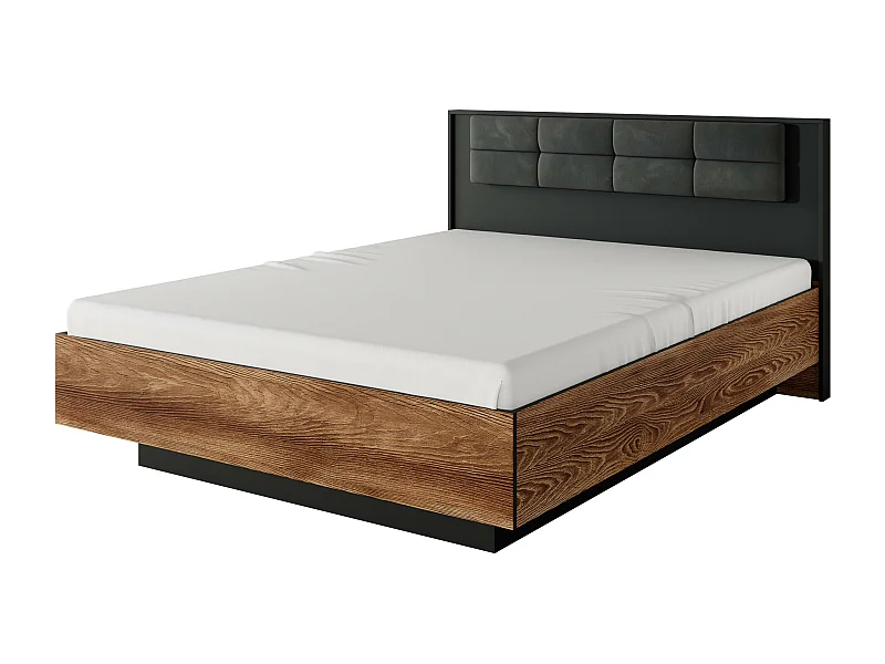 Letto MILTON BF010 167x210x102 Marrone