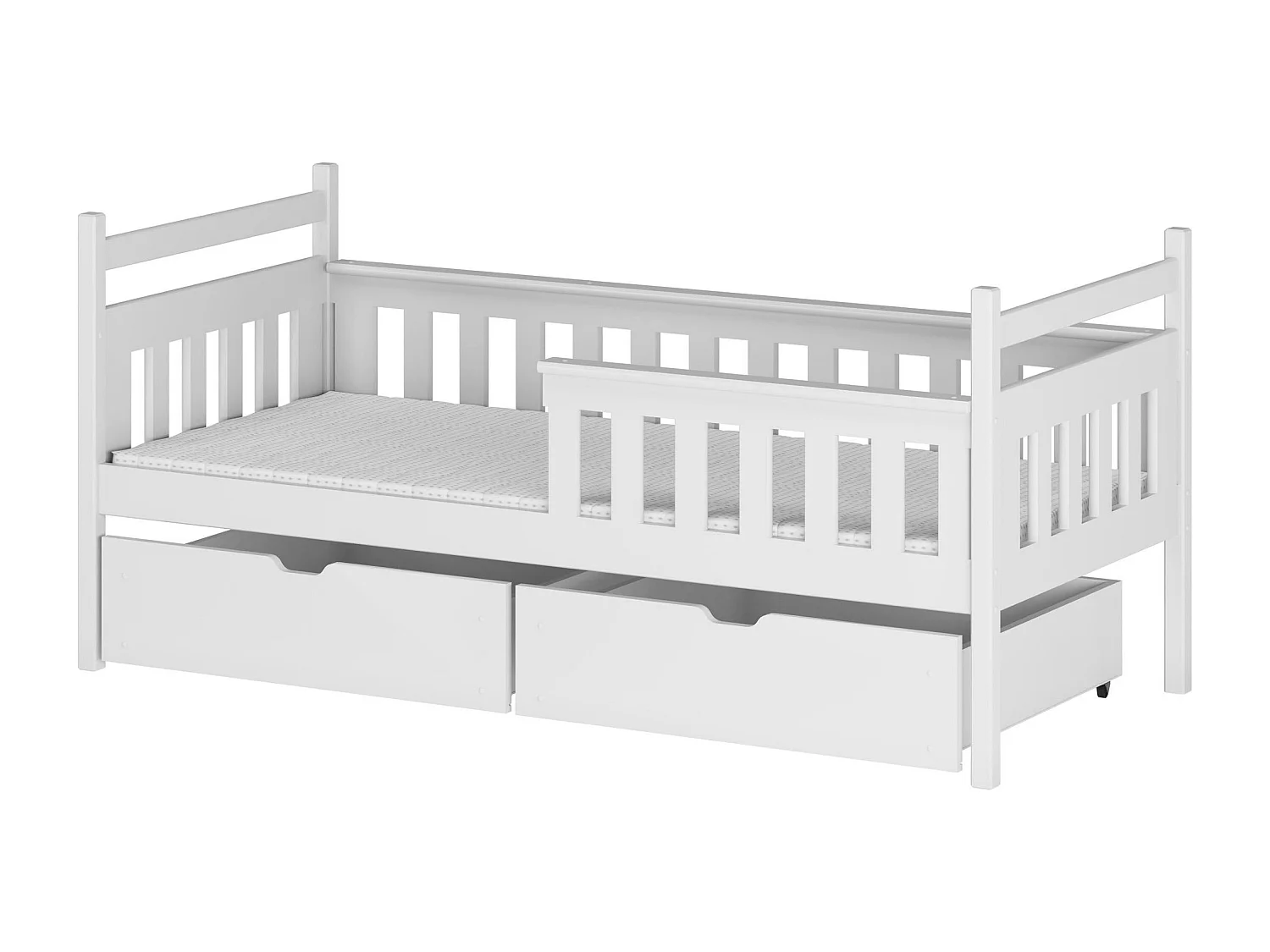 Bed EMMA KSB004 90x190 cm Wit