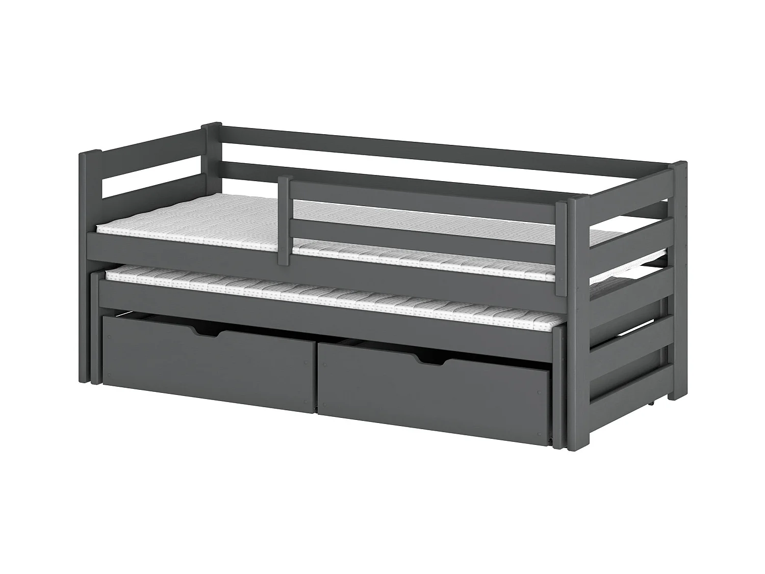 Bed KUBUS KSB013 80x170 cm Grafiet