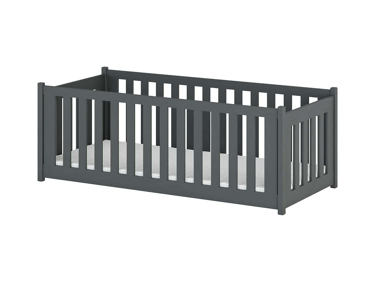 Cama infantil CONCEPT KSB002 80x180 cm Grafito