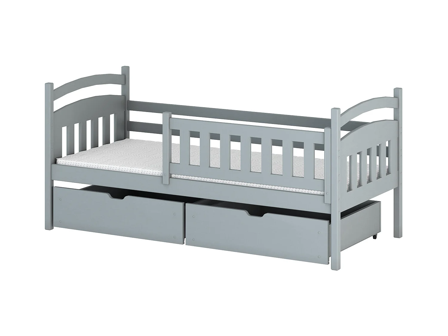 Bed TERRY KSB012 90x180 cm Grijs