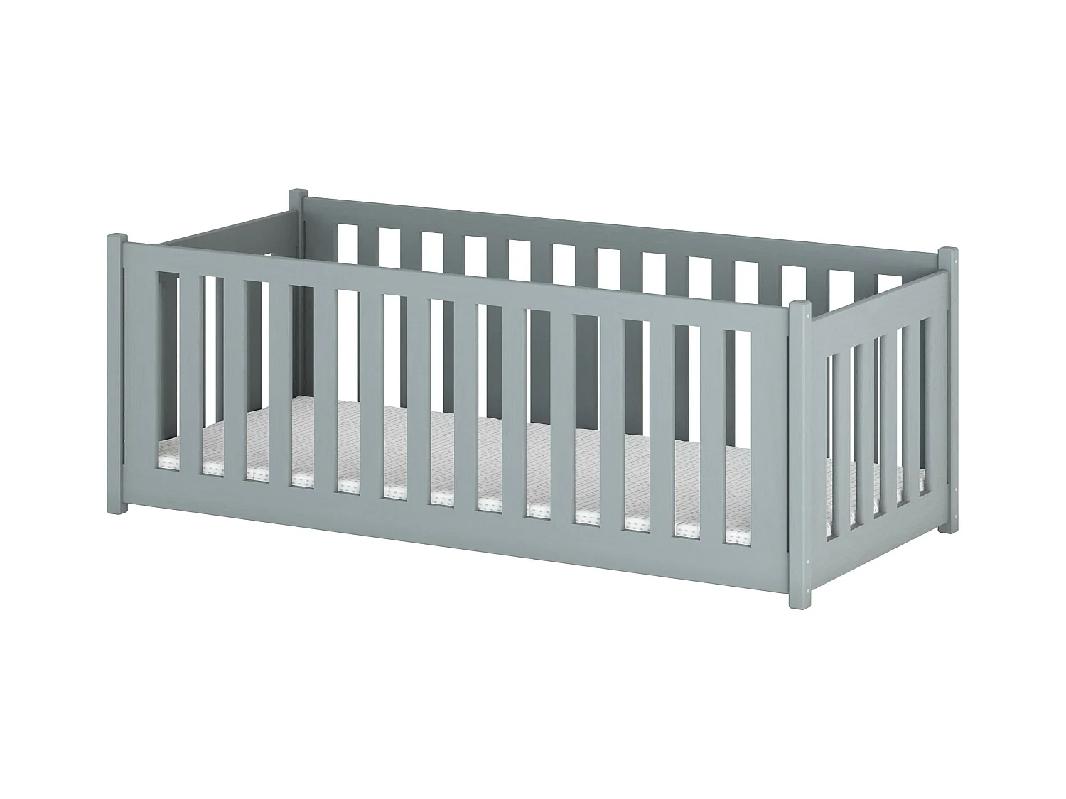 Lit enfant CONCEPT KSB014 80x190 cm Gris