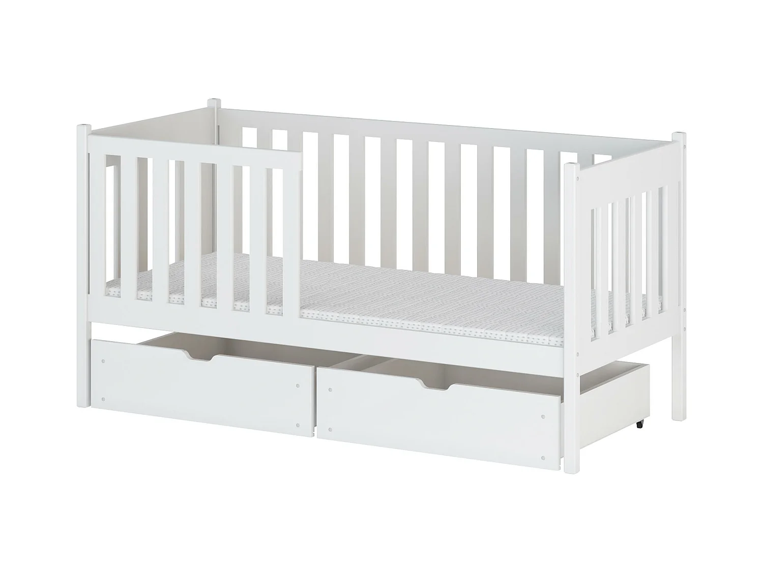 Lit enfant ALICJA KSB005 90x200 cm Blanc