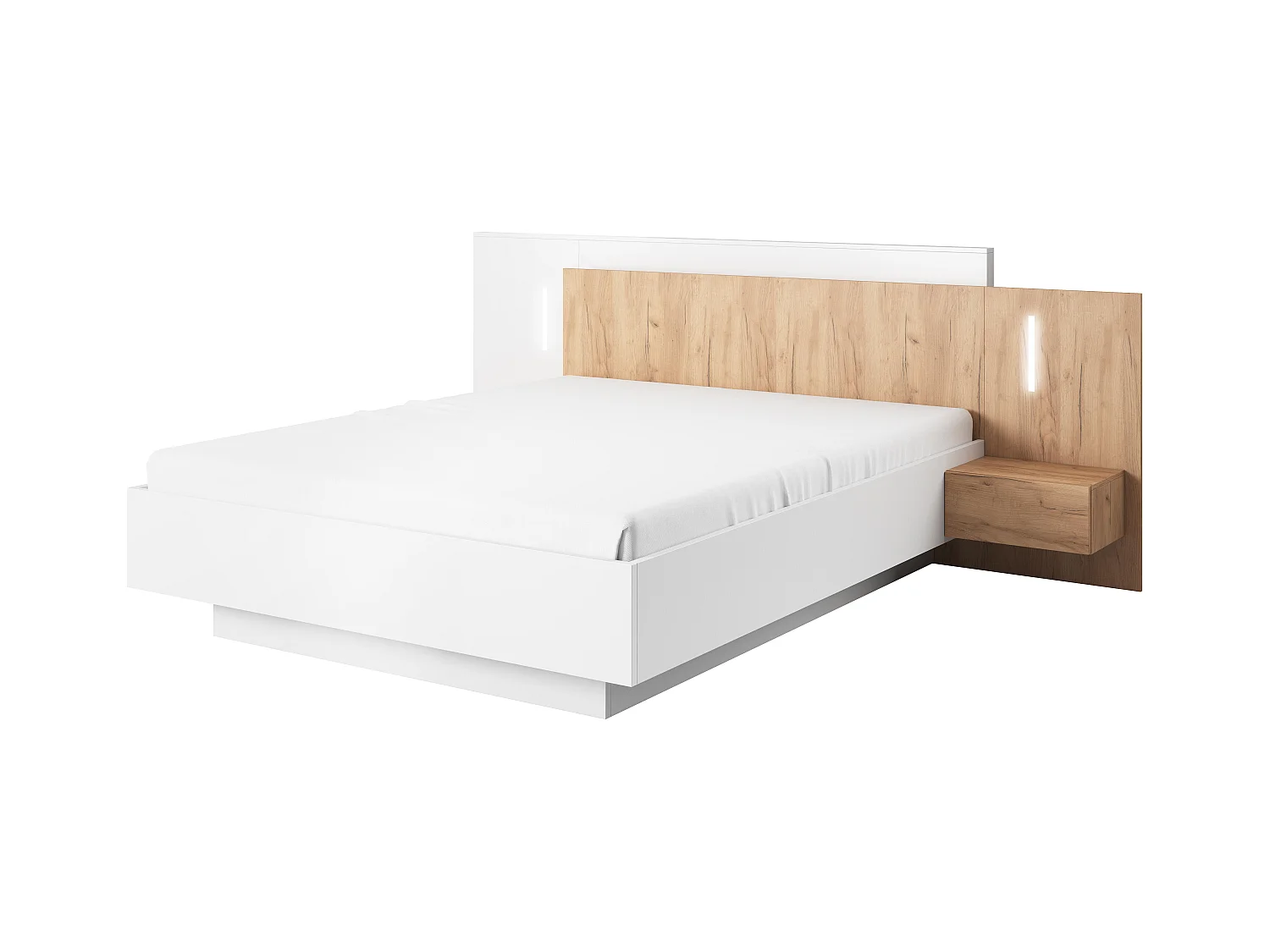 Cadre De Lit 3D BF010 262x219x102 Beige