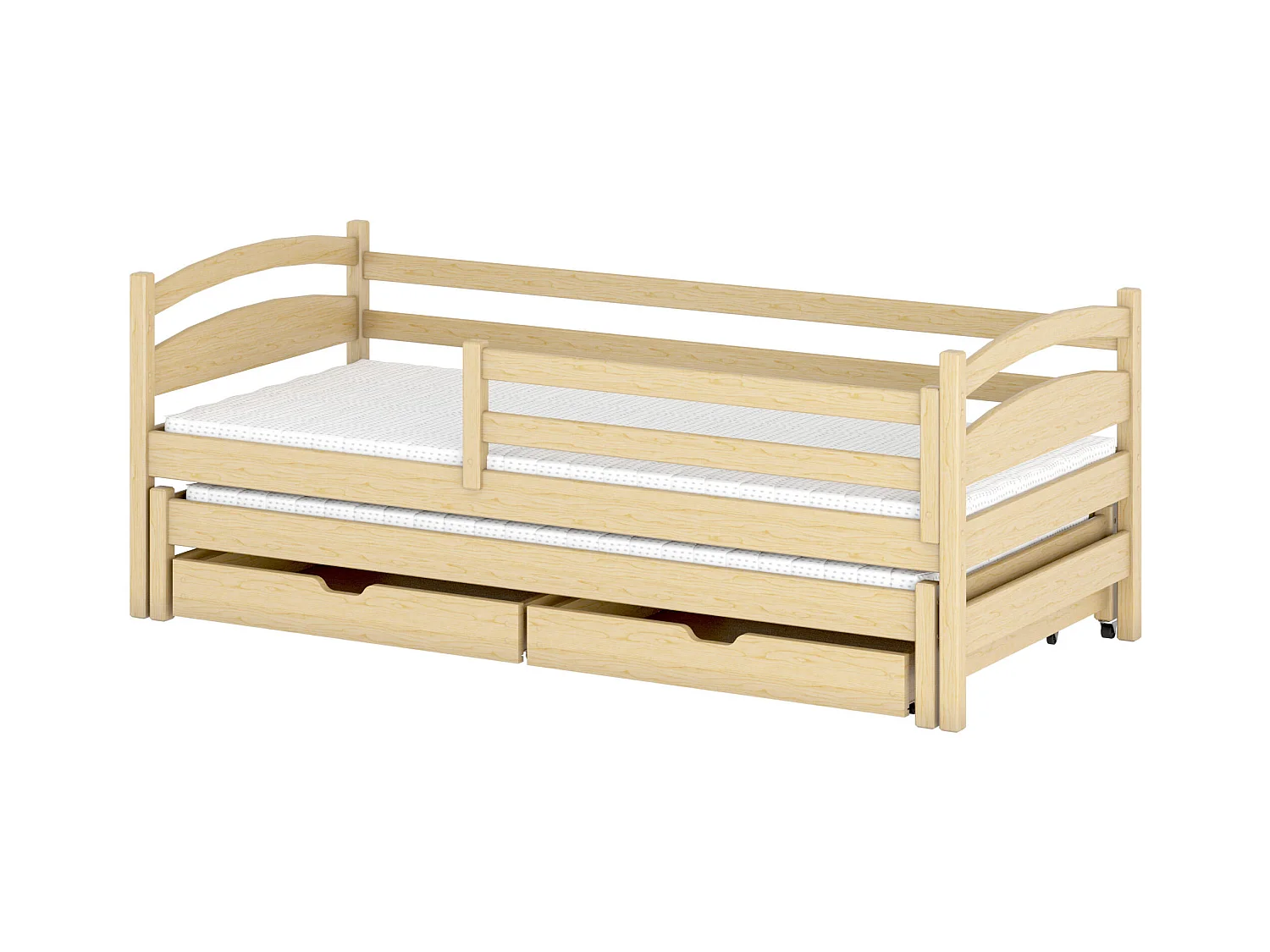 Bed TOSIA KSB002 80x180 cm Beige