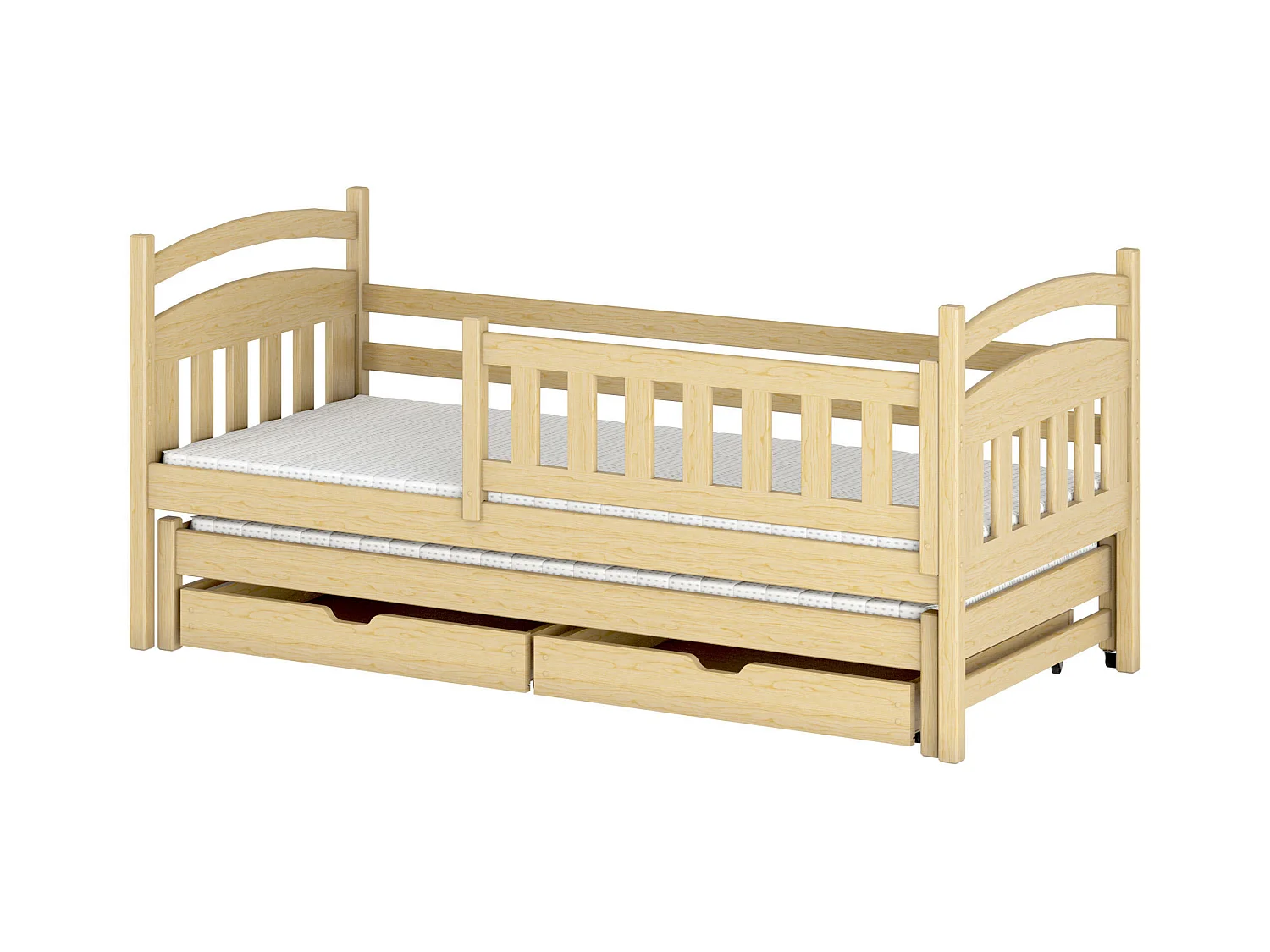 Lit enfant GALAXY KSB004 90x190 cm Beige