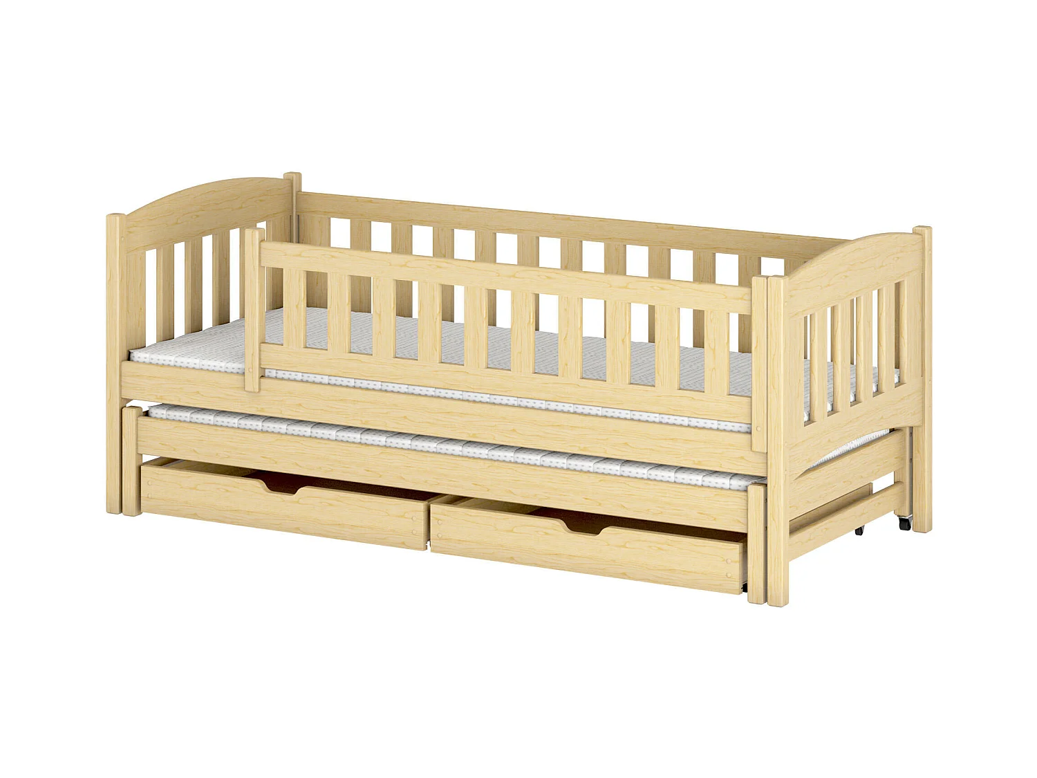 Lit enfant AMELKA KSB002 80x180 cm Beige