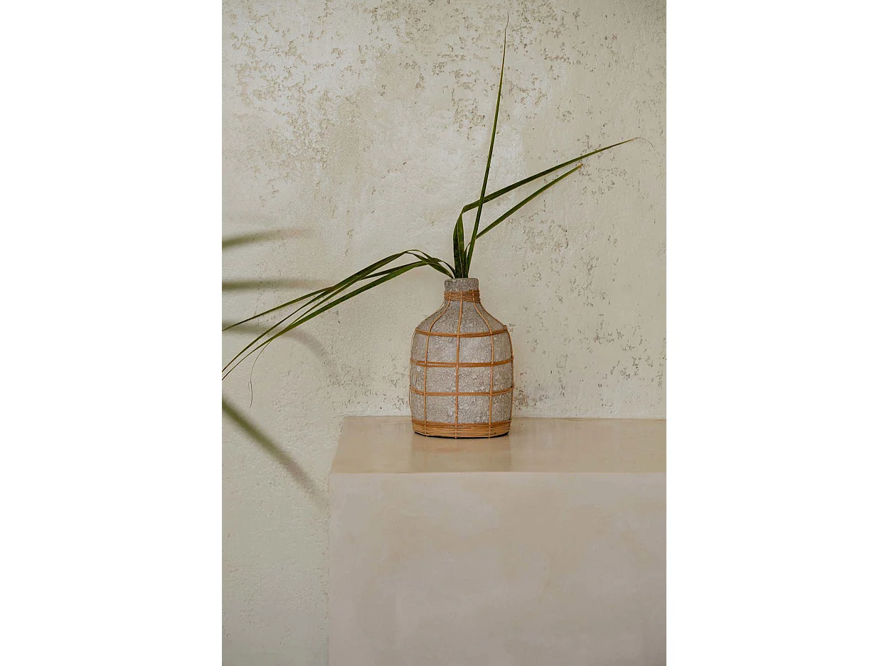 Le Vase Whoopy - Béton Naturel - L