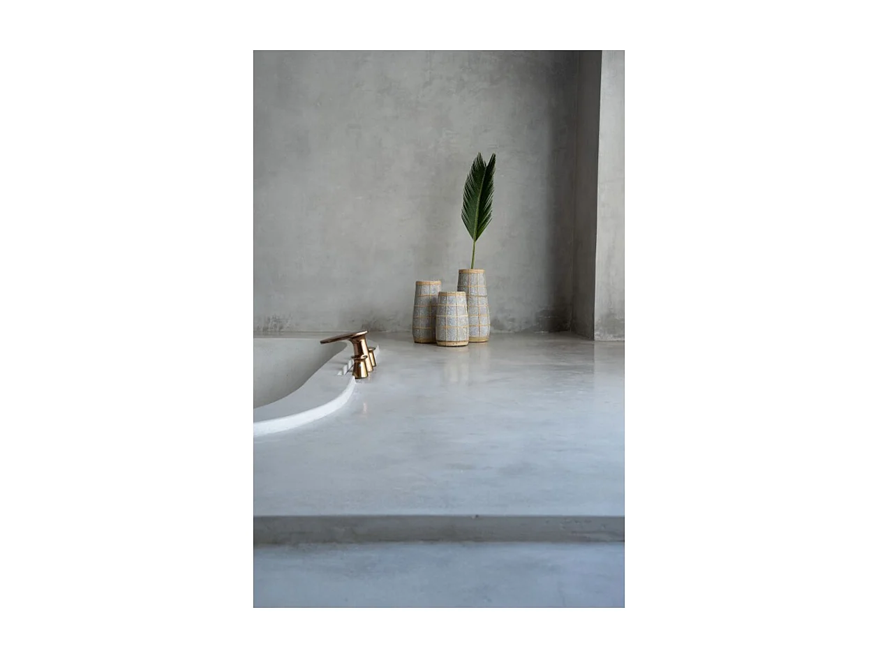 El Jarrón Cutie - Concreto Natural - L