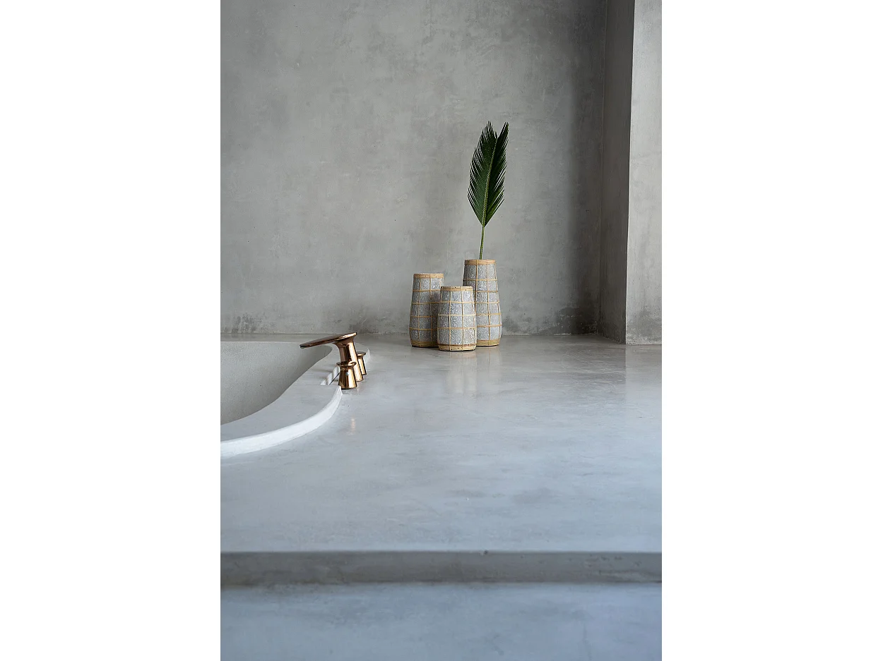 Le Vase Cutie - Béton Naturel - S