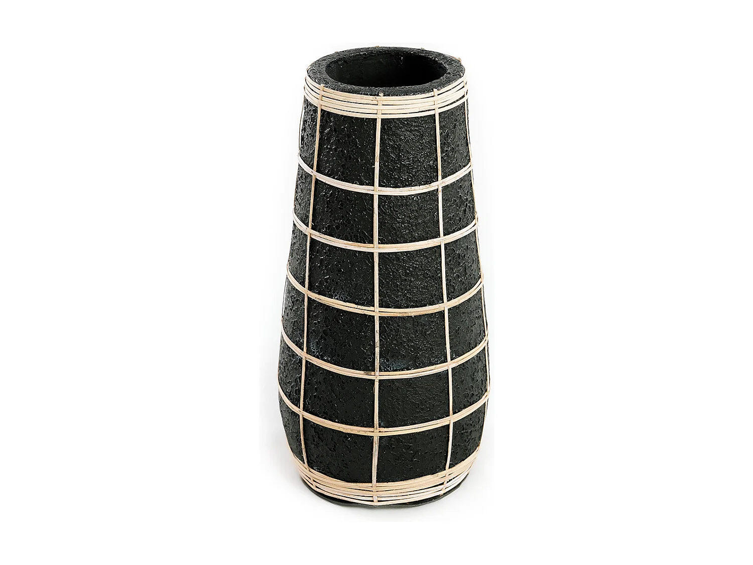 Le Vase Cutie - Noir Naturel - L