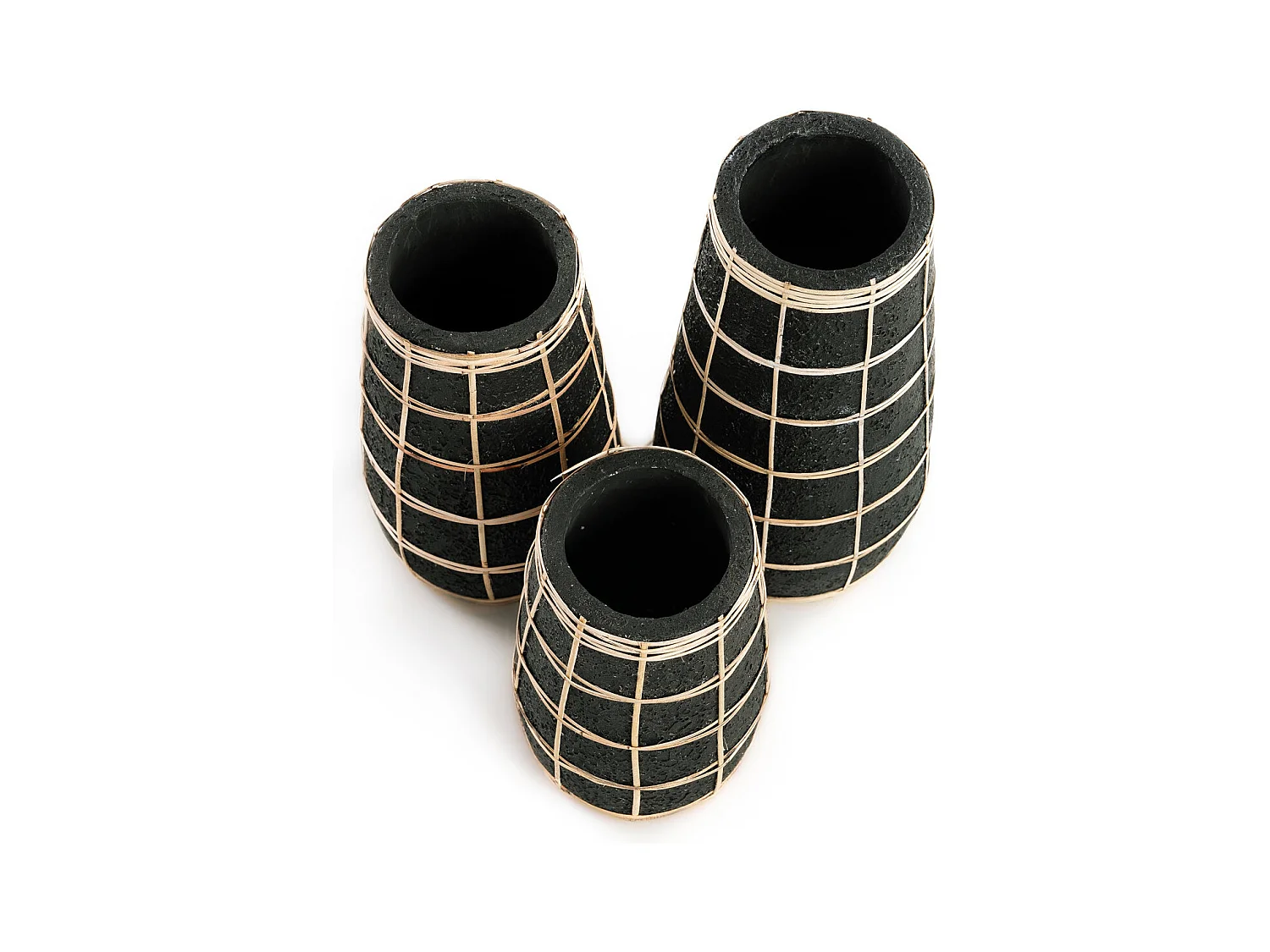 El Jarrón Cutie - Negro Natural - S