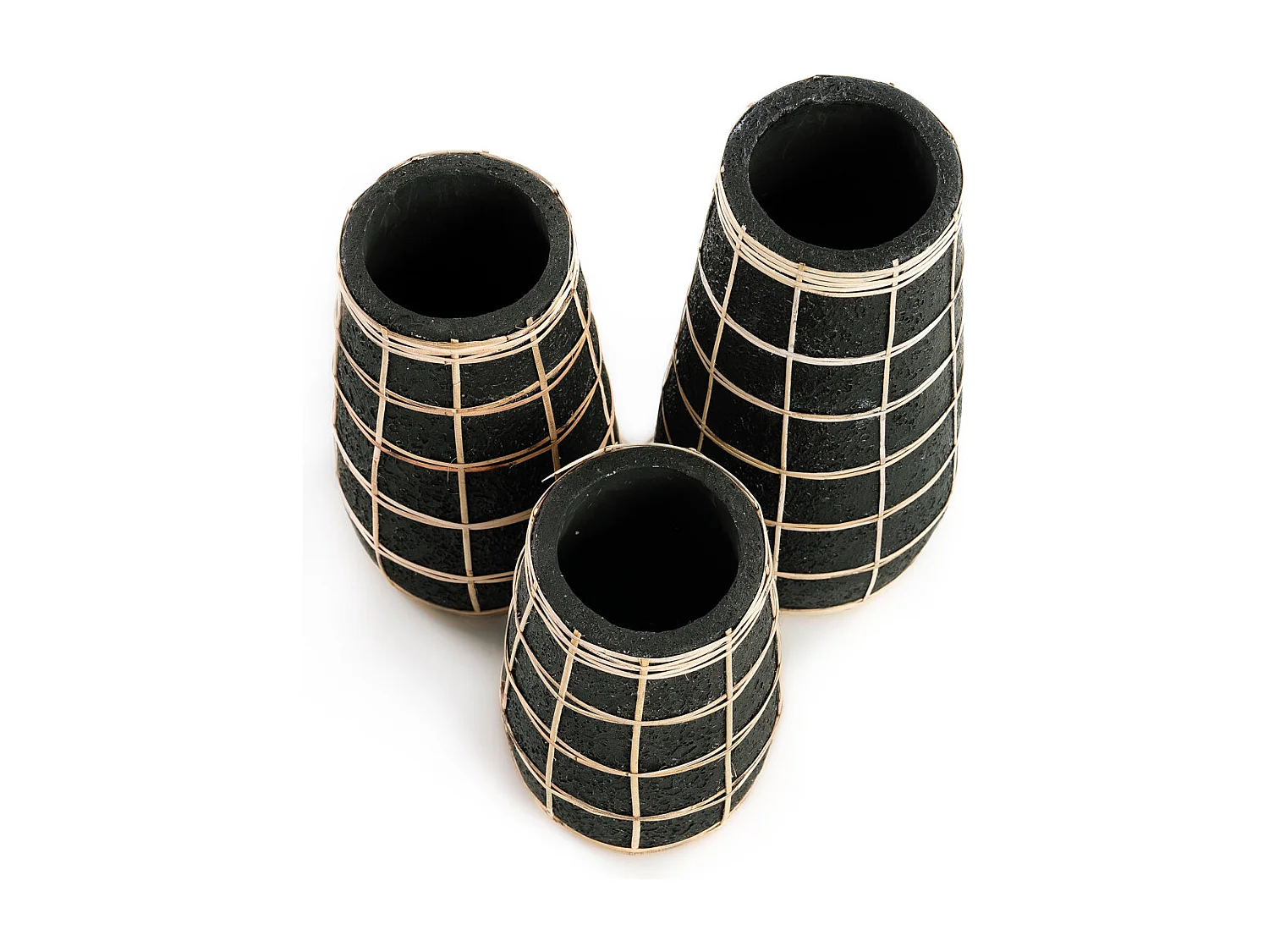 El Jarrón Cutie - Negro Natural - S