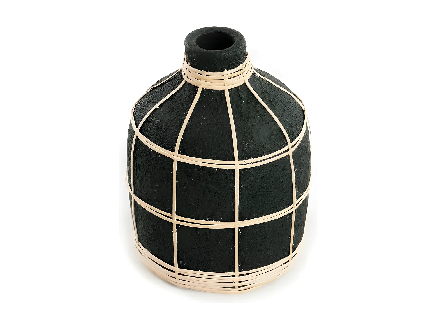 El Jarrón Whoopy - Negro Natural - S