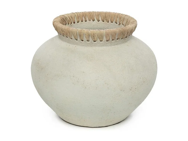 Die Styly Vase - Betongrau Natur - M