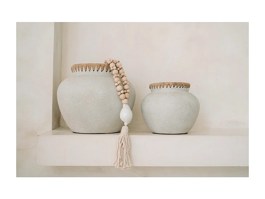 Die Styly Vase - Beton Natur - M