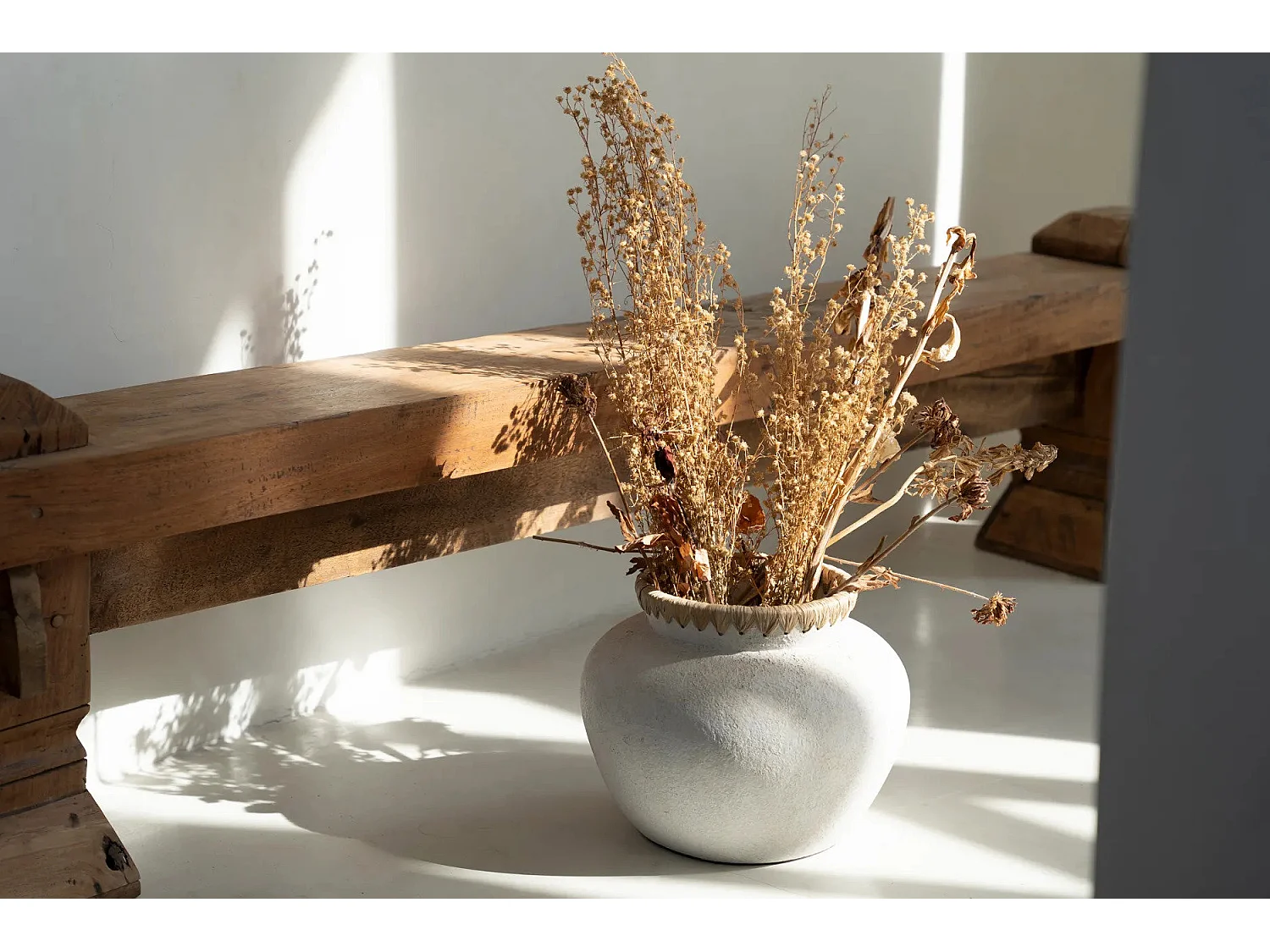 Die Styly Vase - Beton Natur - M