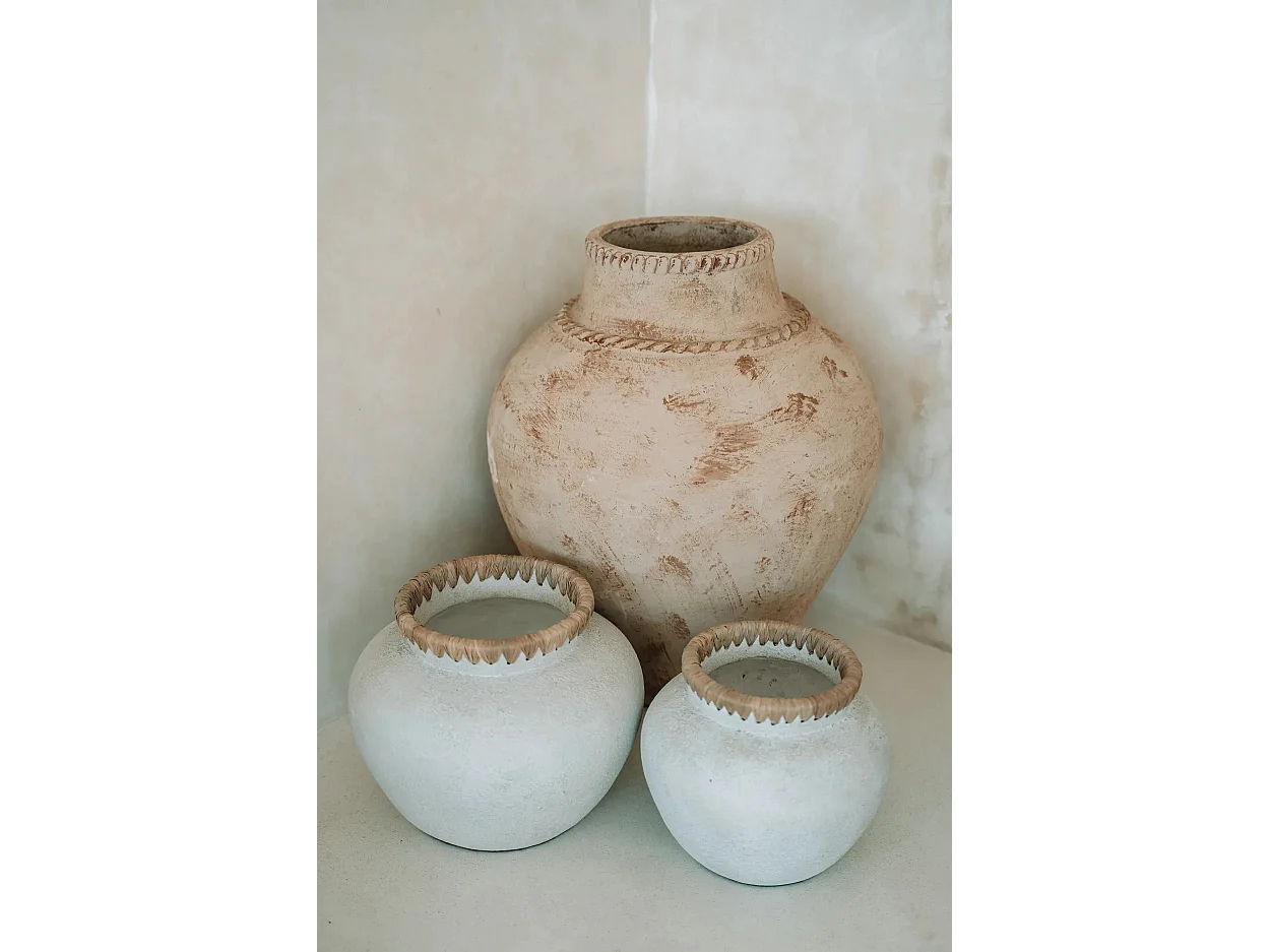 Die Styly Vase - Beton Natur - M