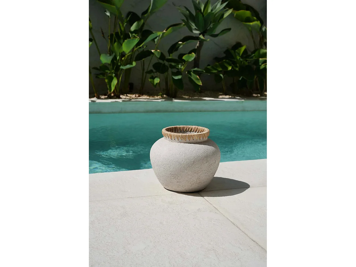 Le Vase Styly - Béton Naturel - M