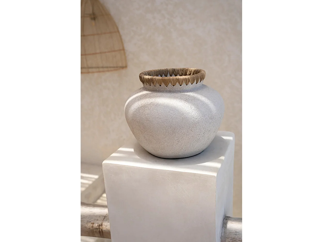 Le Vase Styly - Béton Naturel - M