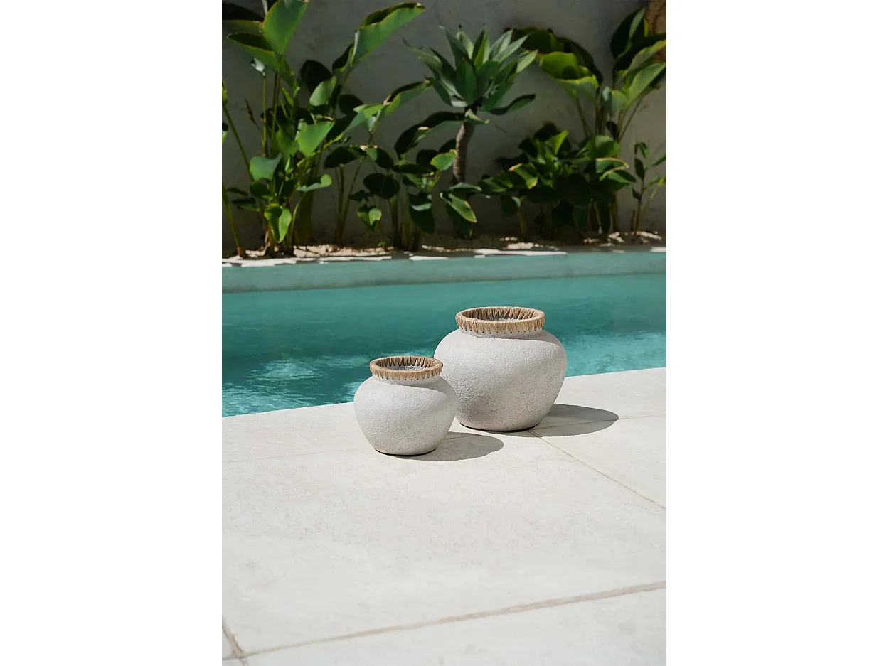 Le Vase Styly - Béton Naturel - M