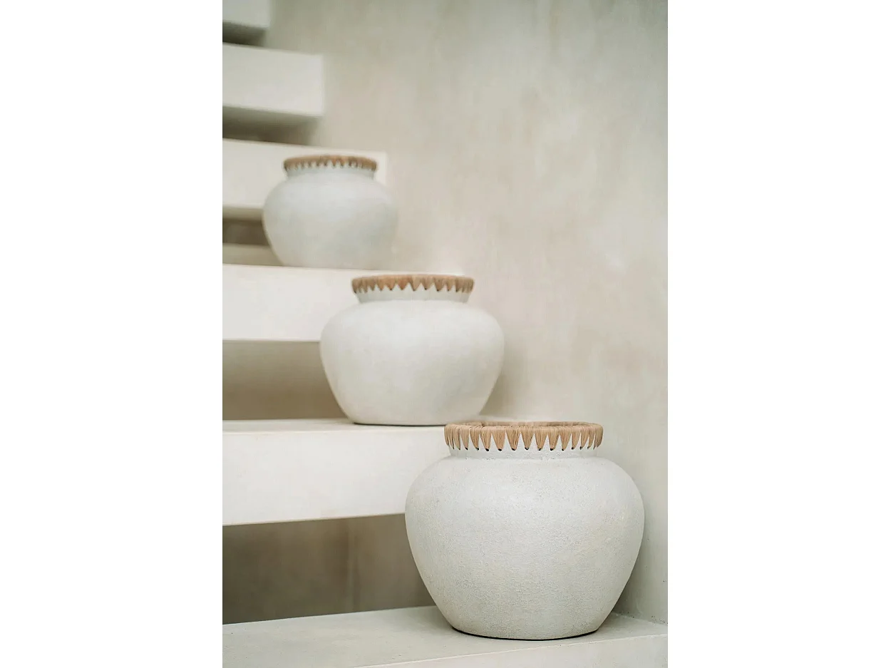 Le Vase Styly - Béton Naturel - M