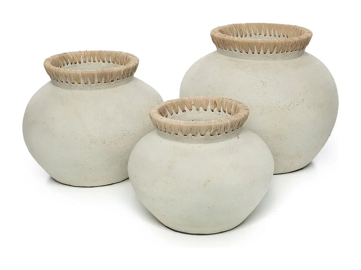 Le Vase Styly - Béton Naturel - M