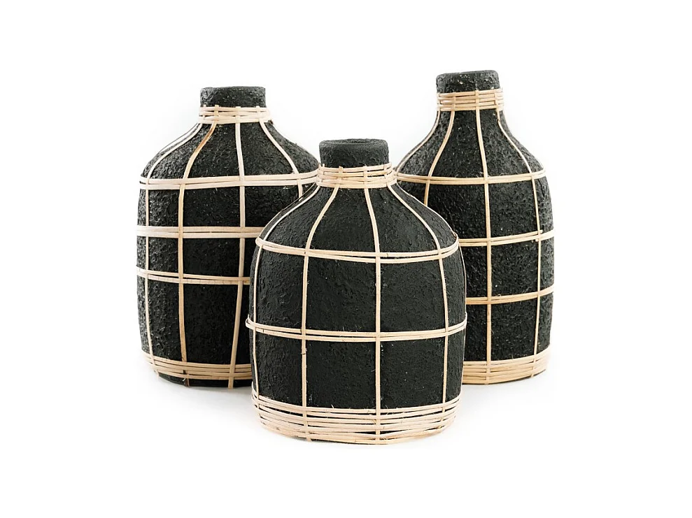 El Jarrón Whoopy - Negro Natural - M