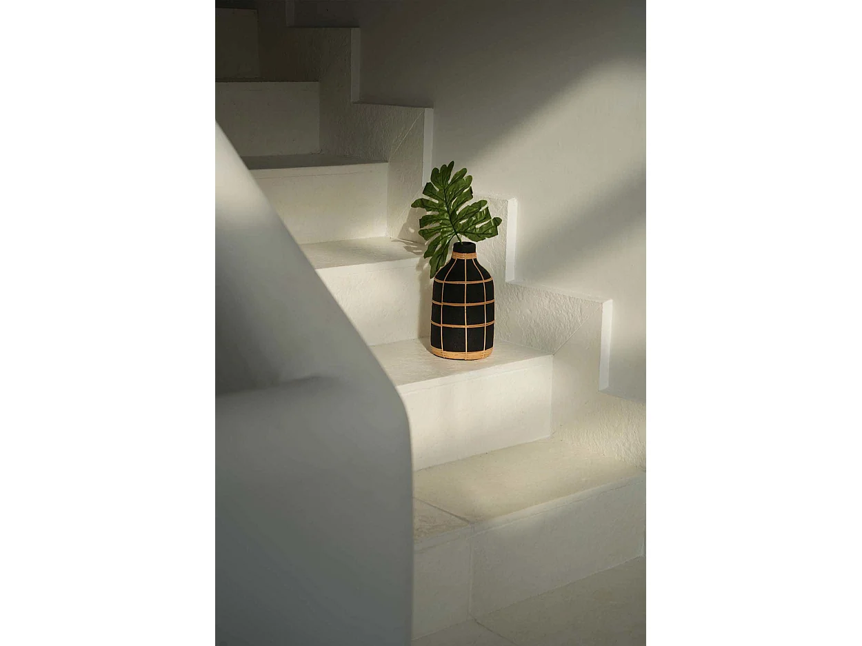 Le Vase Whoopy - Noir Naturel - L