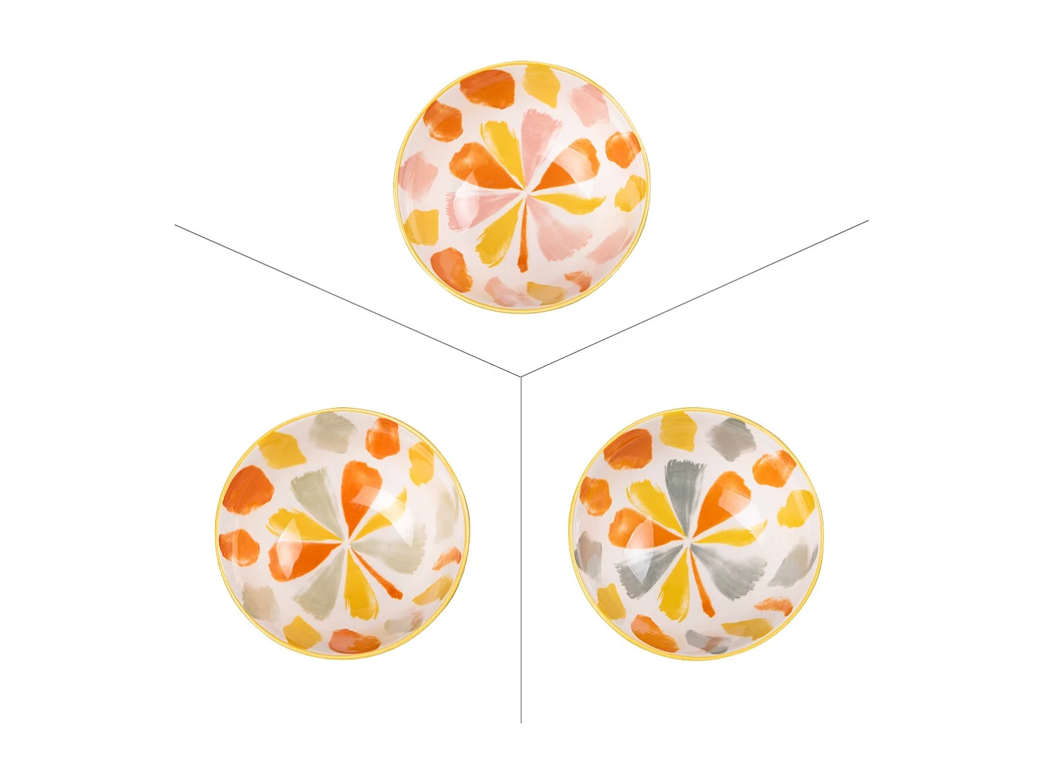 Coupelle Canaries 11.5 cm (lot de 6)